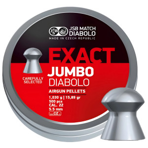 ΒΛΗΜΑΤΑ JSB EXACT Jumbo 5.51mm / 500pcs (1,03gr / 15.89g)