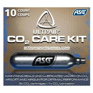 ΑΜΠΟΥΛΕΣ Co2 12g (9τεμ.) + 1 Αμπούλα Συντήρησης, ΣΕΤ