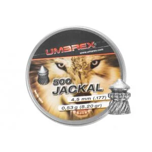 Umarex | Jackal Pointed Ribbed 8.2gr 4.5mm/500pcs