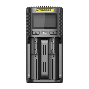 Φορτιστής 2 Θέσεων Nitecore | UMS2 - Black