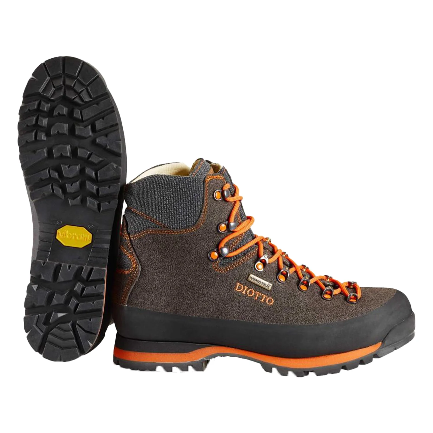 Μποτάκια Diotto | Beccaccia Pro - Brown/Orange - Image 3