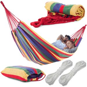 Πολύχρωμη Αιώρα Κήπου για 2 Άτομα 200x150 - #01300_CC