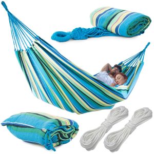 Πολύχρωμη Αιώρα Κήπου για 2 Άτομα 200x150 - #01300_NC