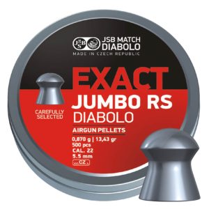 Βλήματα JSB | Exact Jumbo RS 5,52mm (13.43grs) – 500pcs