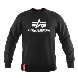 Μπλούζα Alpha Industries Basic Sweater - Black