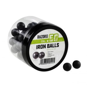Μπίλιες με Ρινίσματα Σιδήρου RazorGun | Iron Balls cal.50 - 100pcs
