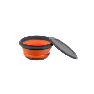 Αναδιπλούμενο Μπολ Φαγητού/Νερόυ Μικρό 400ml - Πορτοκαλί