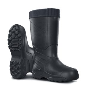 Αντιολισθητικές Γαλότσες Εργασίας με Γούνα Dry Walker | Strong Track - Black