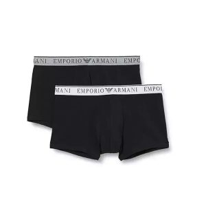Ανδρικά Μποξεράκια Emporio Armani Endurance 2Pack - Black