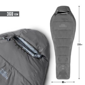Υπνόσακος Tac Maven Mummy Sleeping Bag 360gr/m² - Cinder Grey