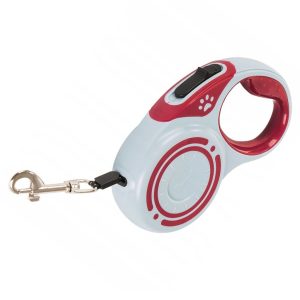 Πτυσσόμενο Λουρί/Οδηγός Σκύλου 5m έως 15kg Κόκκινο - V19428_CZE