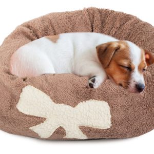 Αφράτο κρεβάτι σκύλου 35cm Καφε V19344_BR