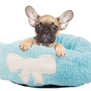 Αφράτο κρεβάτι σκύλου 35cm Μπλε V19344_N