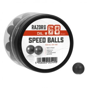 Μπίλιες Καουτσούκ RazorGun Speed Balls Cal.68 - 20pcs