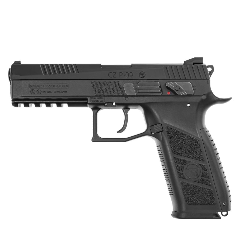 Αεροβόλο Πιστόλι ASG CZ P-09 GBB 4,5mm Black - Blowback/Pellets - Image 11