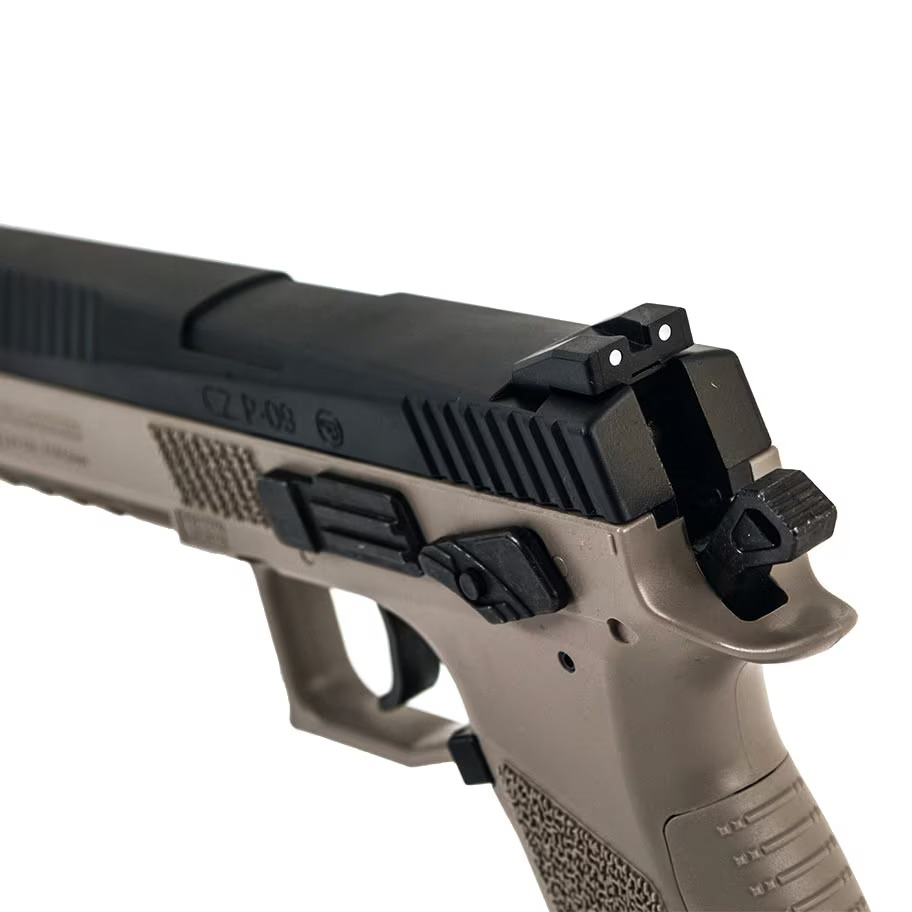 Αεροβόλο Πιστόλι ASG CZ P-09 GBB 4,5mm Desert Tan - Blowback/Pellets - Image 6