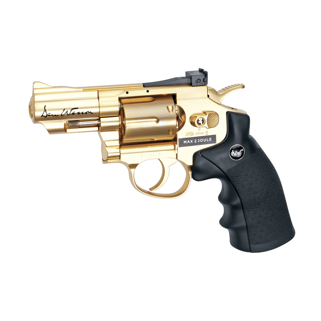 Αεροβόλο Περίστροφο ASG | Dan Wesson Revolver 2,5" 4.5mm - Gold