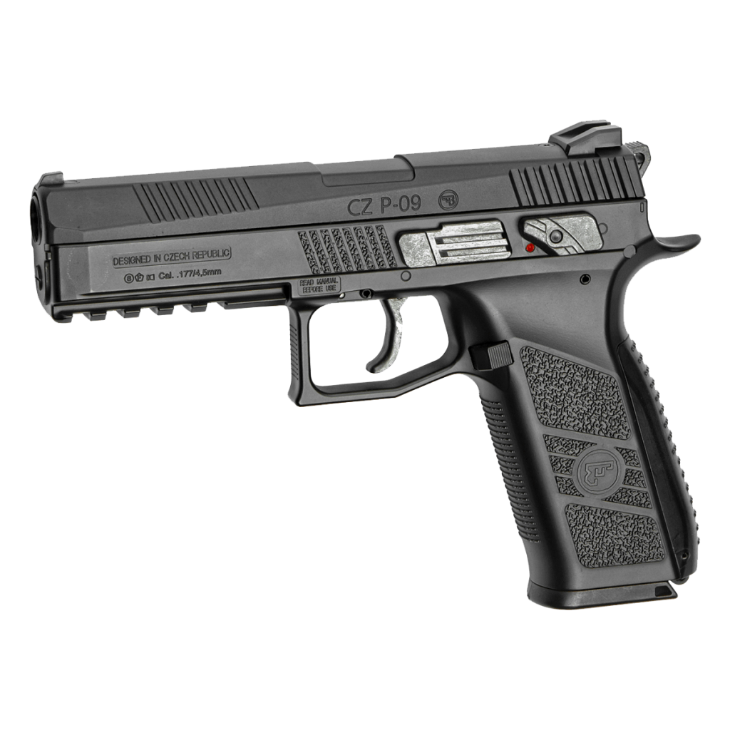 Αεροβόλο Πιστόλι ASG CZ P-09 GBB 4,5mm Black - Blowback/Pellets
