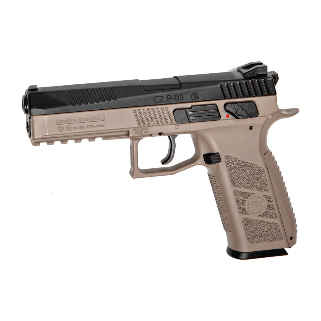 Αεροβόλο Πιστόλι ASG CZ P-09 GBB 4,5mm Desert Tan - Blowback/Pellets