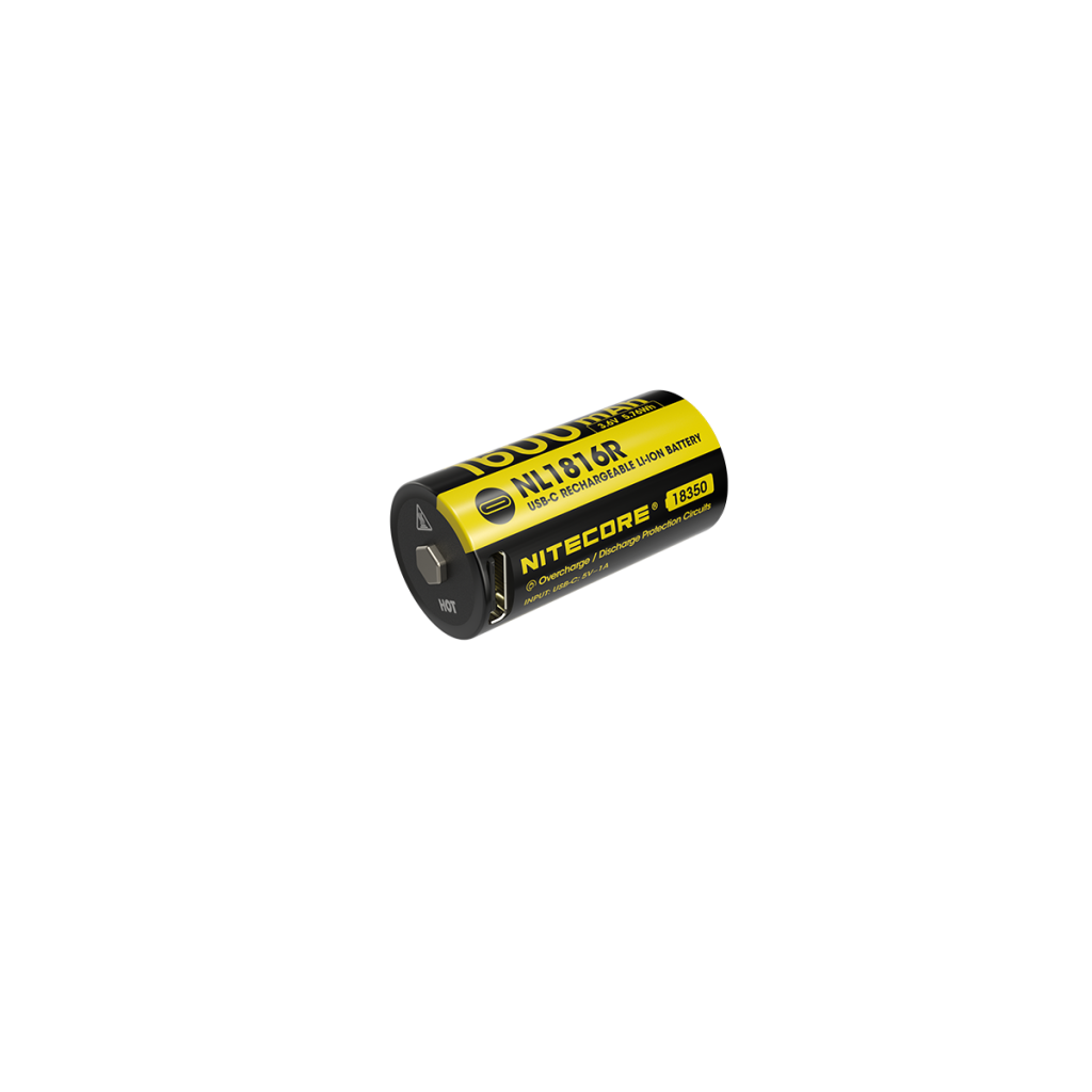 Μπαταρία Nitecore | NL1816R 18350/1600mAh