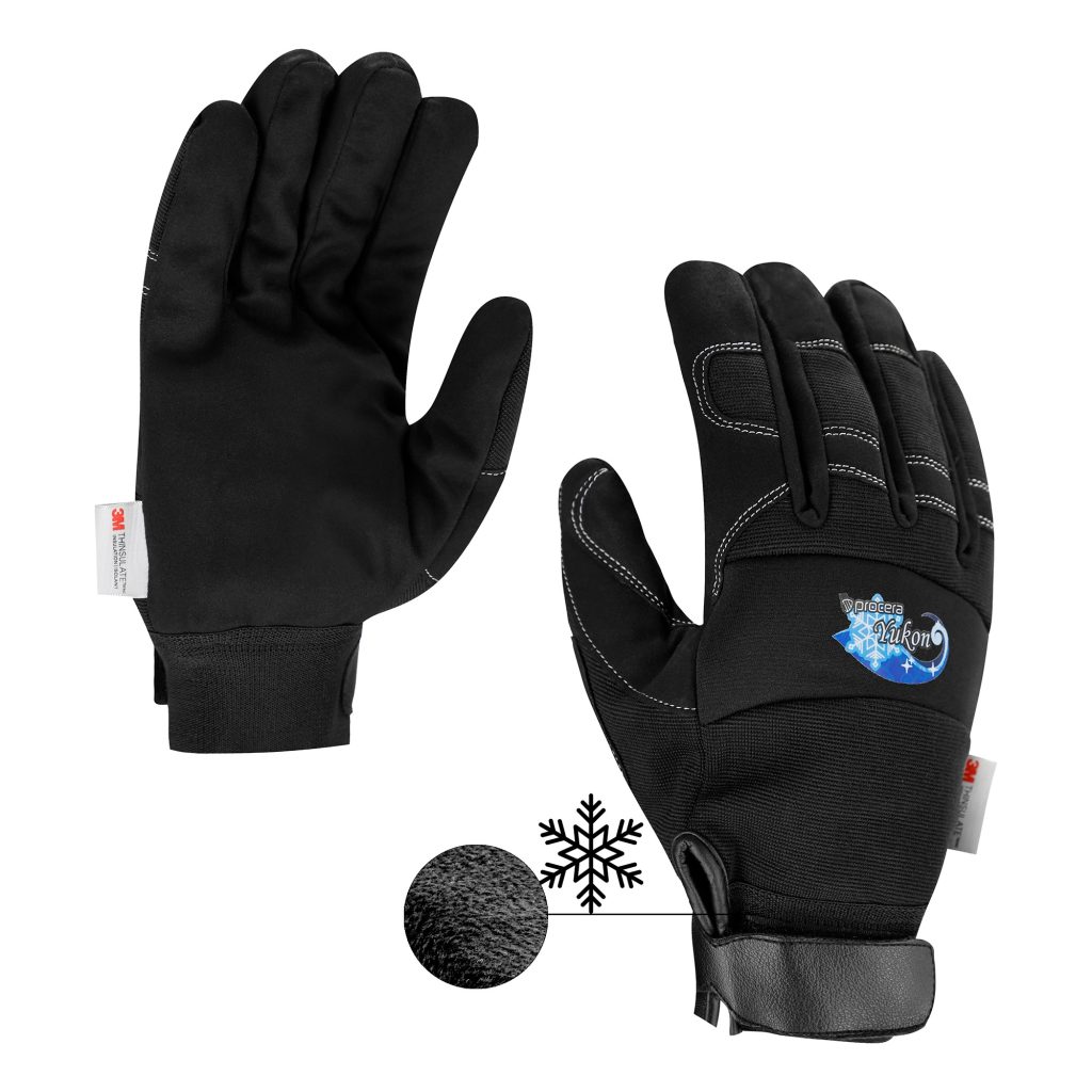 Γάντια Εργασίας Procera X-Yukon Insulated Μαύρα - Size 10