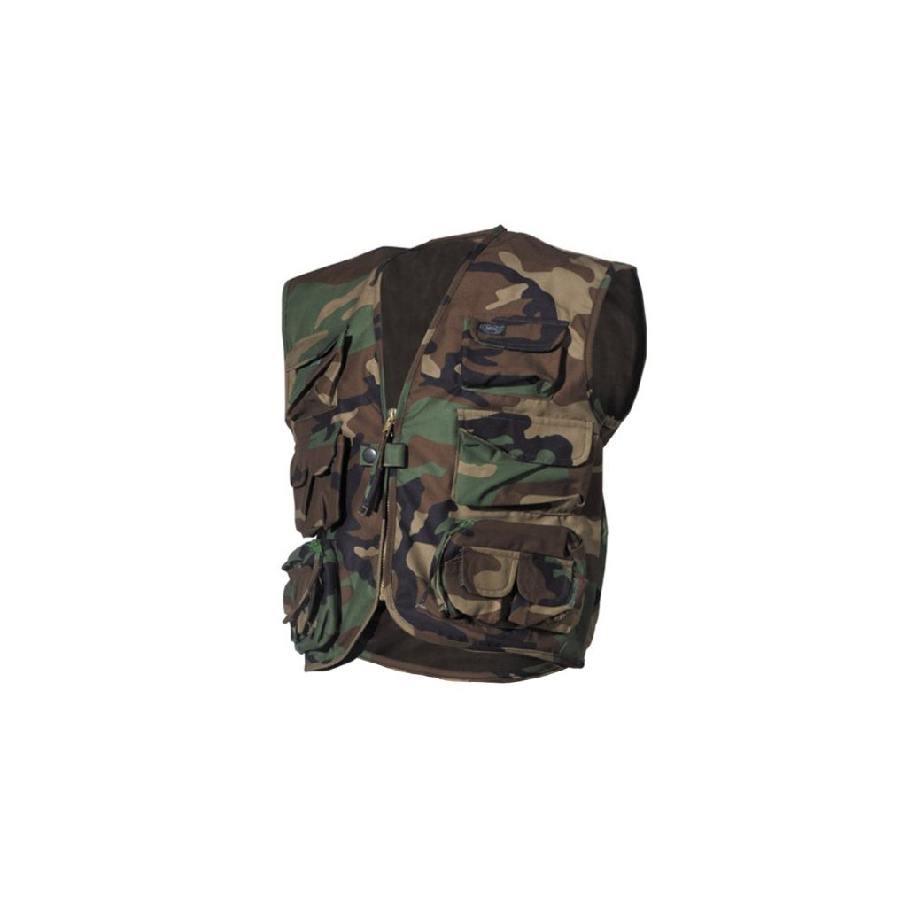 Παιδικό Σετ Παντελόνι/Βερμούδα & Γιλέκο MFH US BDU - Woodland - Image 2