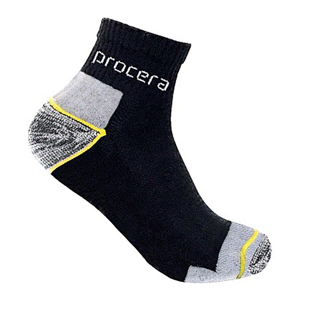 Κάλτσες Εργασίας Procera Quarter Work Socks One Size 41-45 Μαύρες