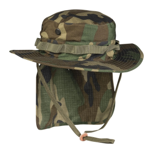Mil-Tec | British Woodland R/S Boonie με Κάλυμμα Λαιμού