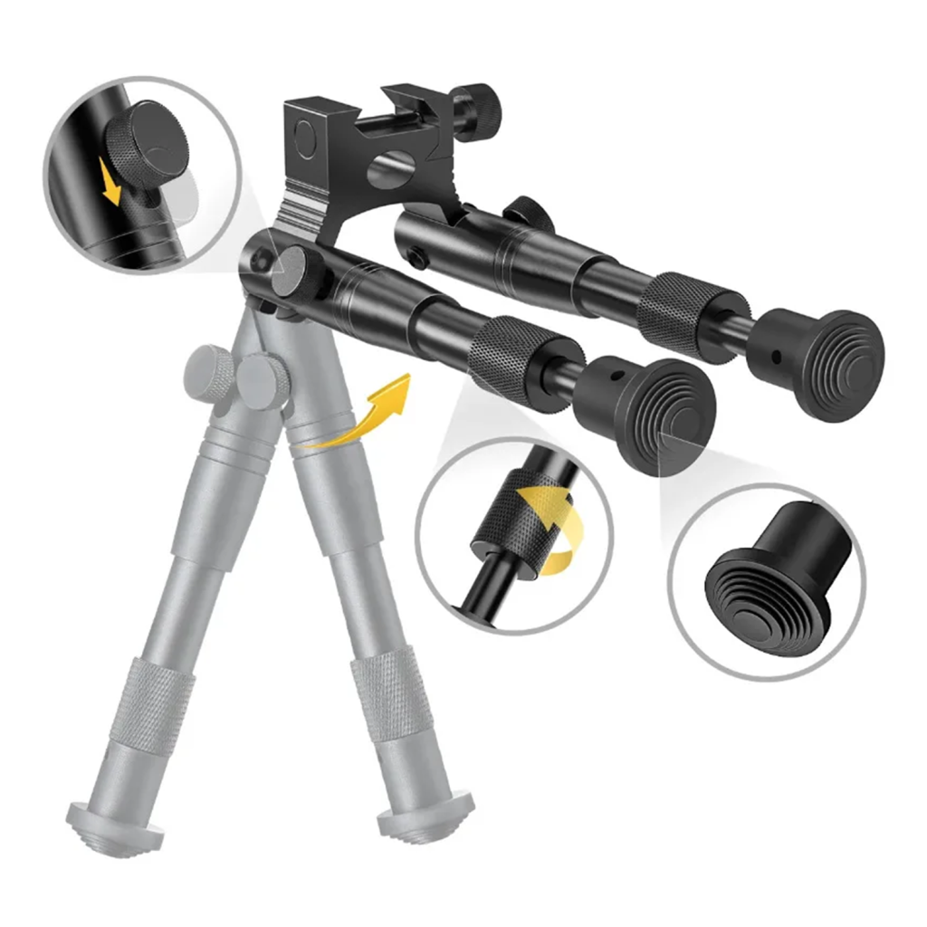 Capa-One | Αναδιπλούμενο Δίποδο Στήριξης Όπλου 22mm - Image 6