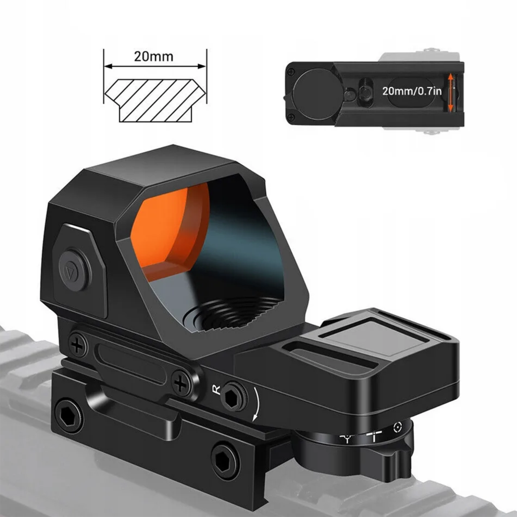 Capa-One | Reflex Red Dot Sight 20mm - Image 2
