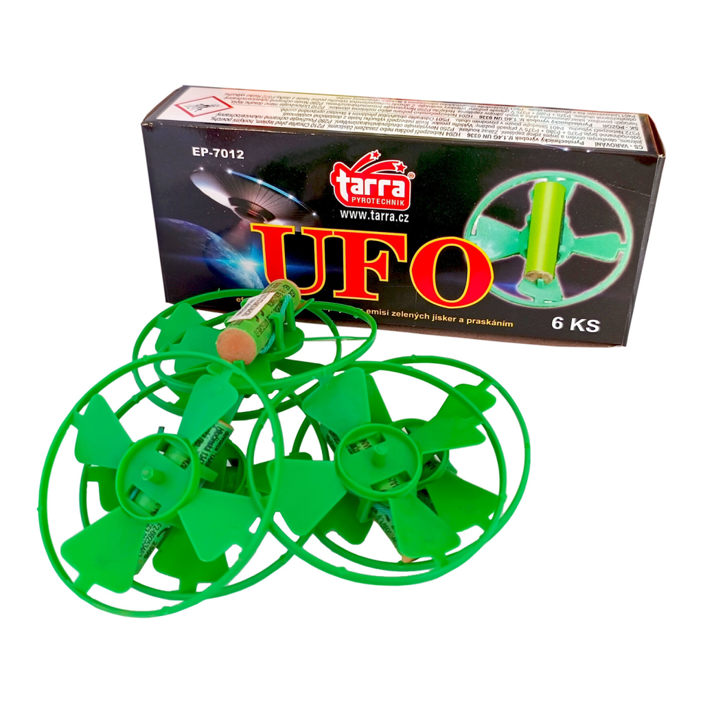 Σβούρες UFO EP-7012 6τμχ.
