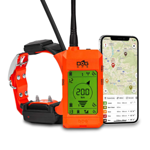 Σετ Κολάρο Εντοπισμού/Εκπαίδευσης Σκύλου με Τηλεχειριστήριο Dog Trace GPS X30T