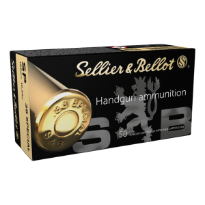 Σφαίρες Sellier & Bellot .38 Special SP 10.25gr 158grs 50τμχ.