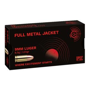 Σφαίρες Geco 9x19mm Luger VM 8gr 124gr 50τμχ.