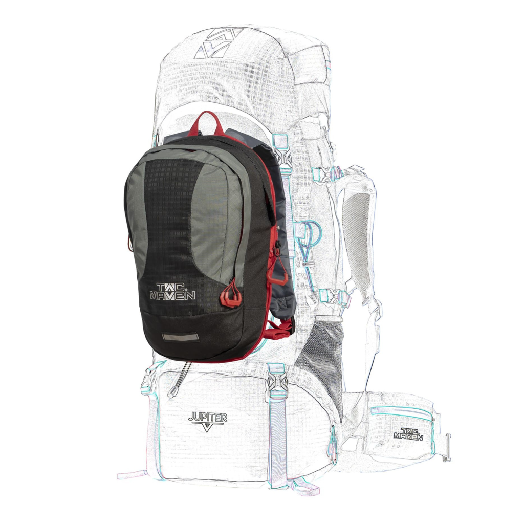 Σακίδιο Tac Maven | Jupiter 60+10lt - Cinder Grey - Image 2
