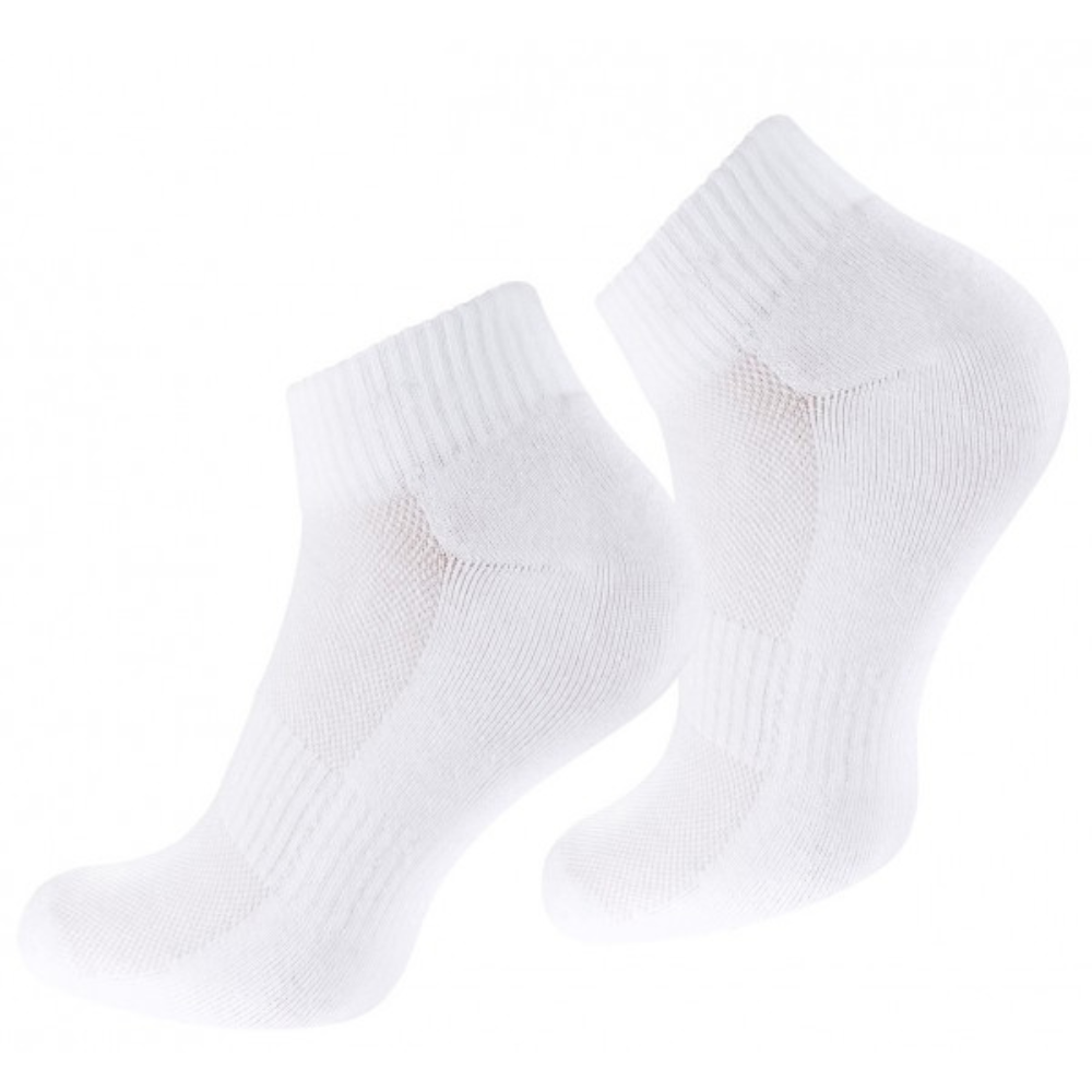 3 Ζεύγη STARK SOUL® Unisex Κάλτσες Quarter Ασπρο 2100 - Image 5