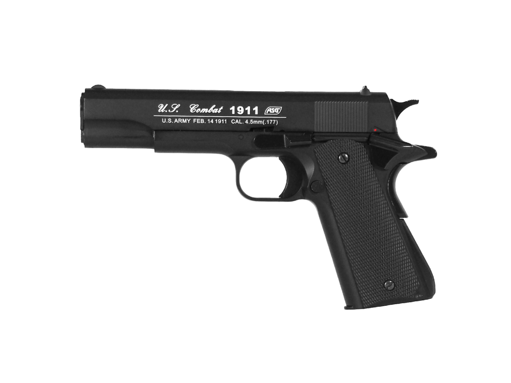 ΑΕΡΟΒΟΛΟ ASG 1911 US-C, MS, BLK, 4.5mm