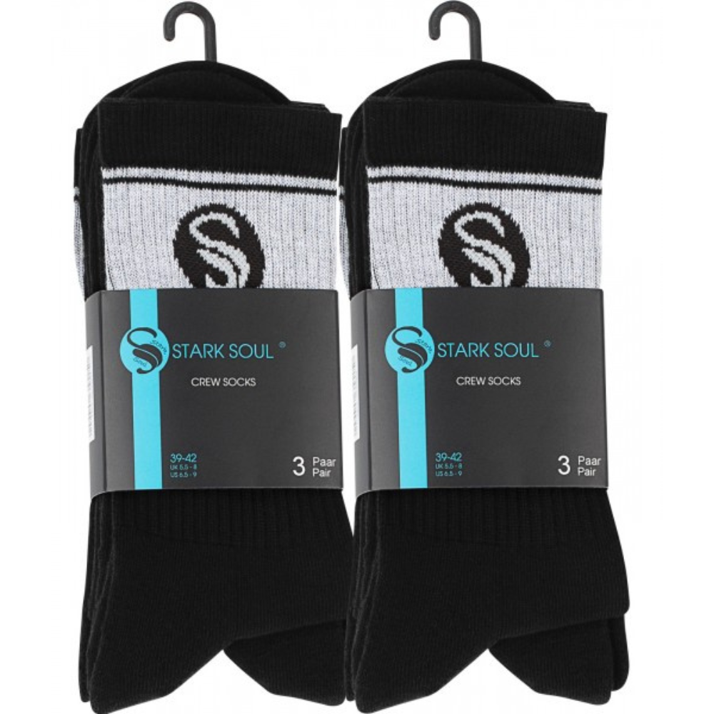 3 Ζεύγη Κάλτσες STARK SOUL®2140 Μαυρο - Image 3