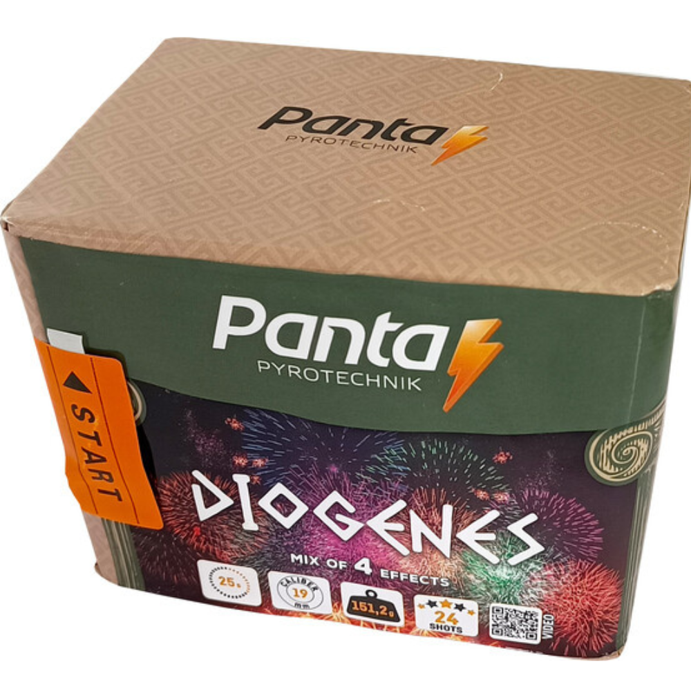 Πυροτεχνήματα 24 βολών Kompakt 19mm Diogenes