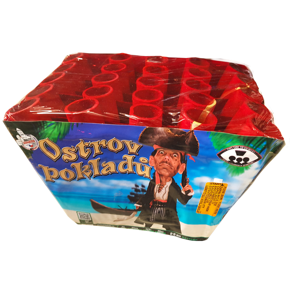 Πυροτέχνημα 25 Βολών 25mm Isola del tesoro