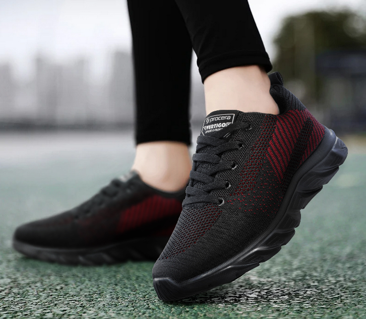 Παπούτσια Εργασίας χωρίς προστασία Procera Vertigo - Μαύρο/Κόκκινο - Image 6