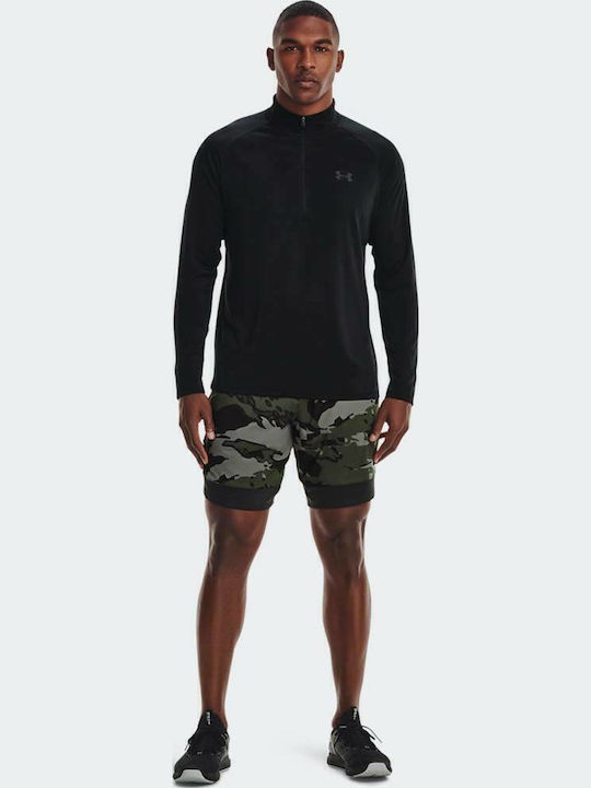 Men long Sleeves Under Armour 1328495 001 Black - Image 2