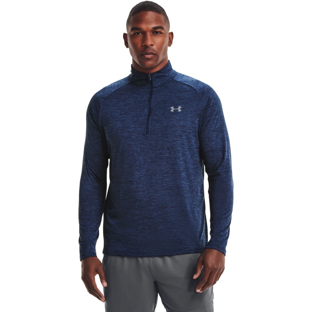 Men long Sleeves Under Armour 1328495 001 Blue