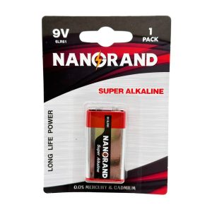 Μπαταρία Nanorand αλκαλική 9V