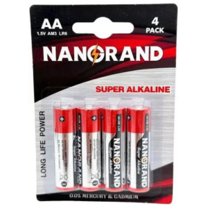 Μπαταρία Nanorand αλκαλική ΑΑ 1.5V 4 τεμάχια