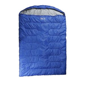 Διπλός Υπνόσακος INCA Nest με μαξιλάρι Μπλε 220χ150cm