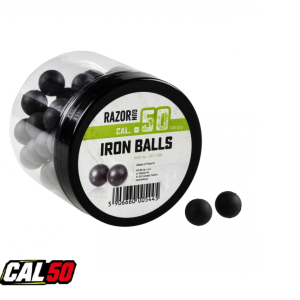 Μπίλιες με Ρινίσματα Σιδήρου RazorGun | Iron Balls cal.50 - 100pcs