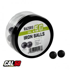 Μπίλιες με Ρινίσματα Σιδήρου RazorGun | Iron Balls cal.50 - 50pcs