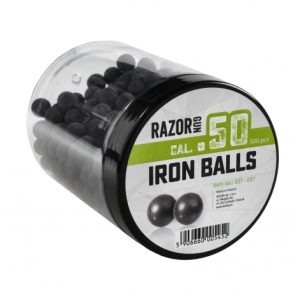 Μπίλιες με Ρινίσματα Σιδήρου RazorGun | Iron Balls cal.50 - 500pcs