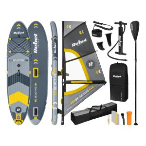 Σανίδα REBEL ACTIVE SUP, windsurfing, φουσκωτή, σετ, 305x76x15